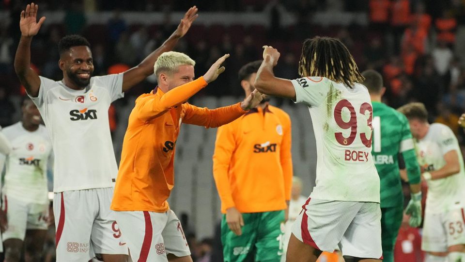 Galatasaray Süper Lig’de kazanmaya devam ediyor