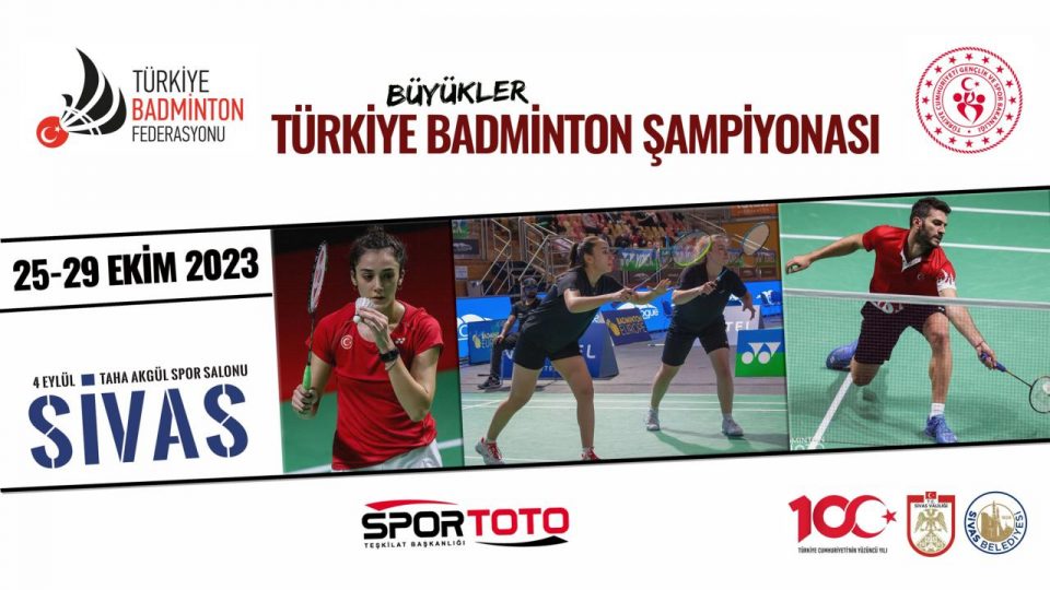Türkiye Badminton Şampiyonası Sivas’ta yapılacak