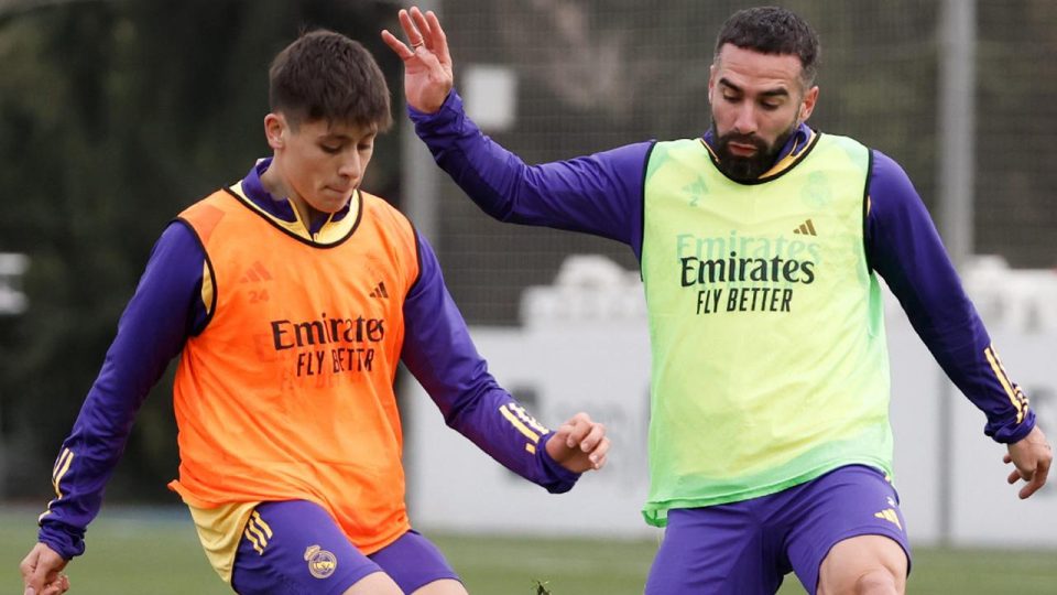 Arda Güler Real Madrid’in antrenmanında yer aldı
