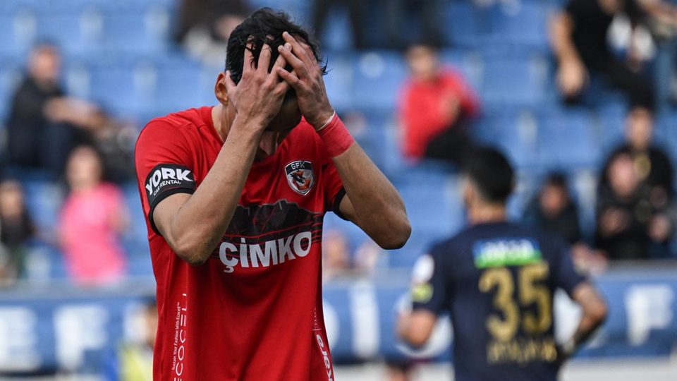 Gaziantep FK düşüşe geçti