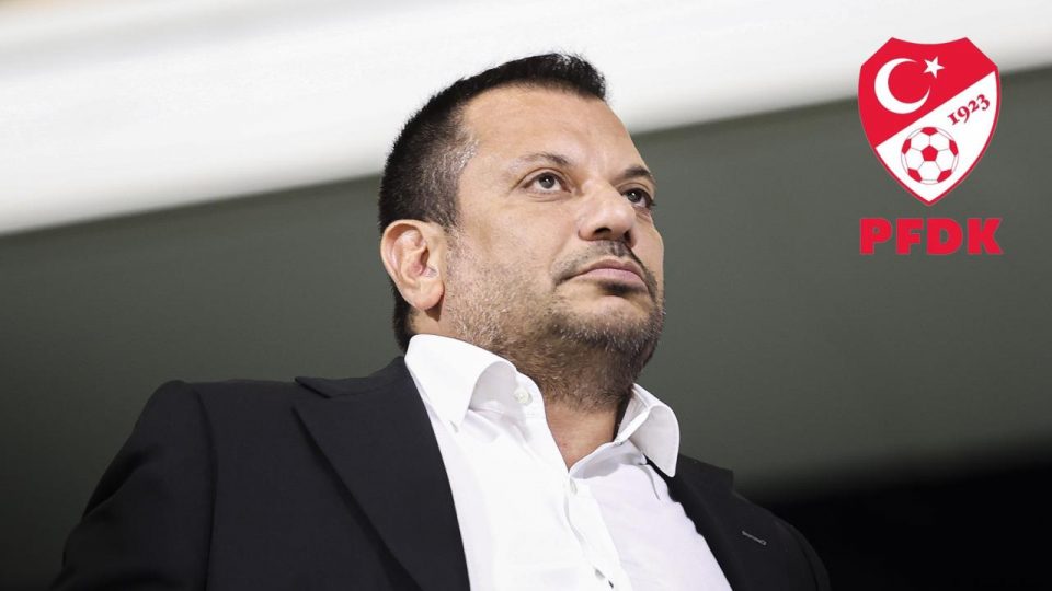 PFDK’den Trabzonspor Başkanı Doğan’a 45 gün hak mahrumiyeti