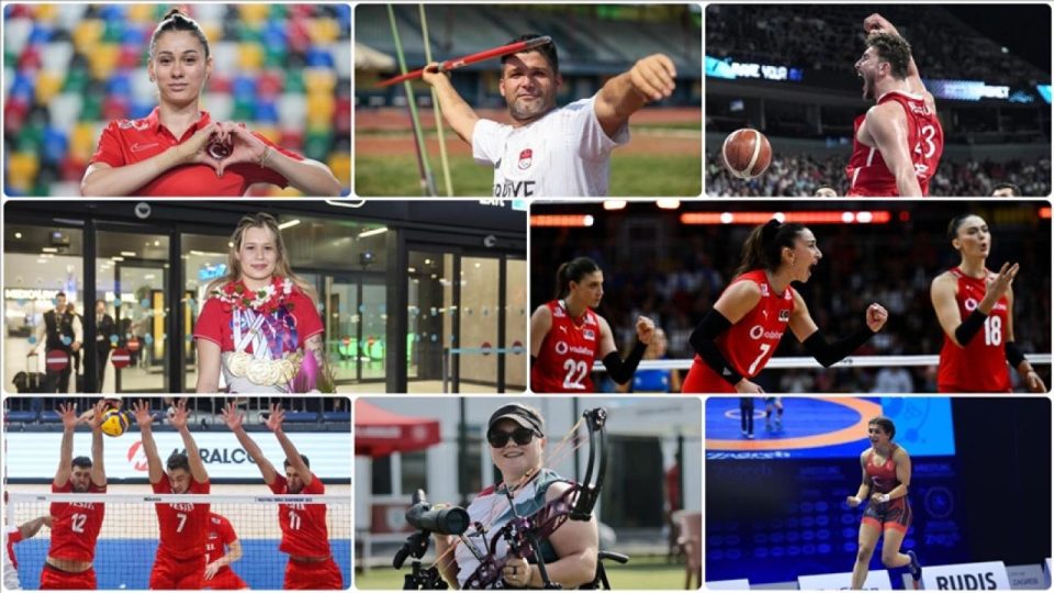 Milli sporcular, eylülde tarihi başarılara imza attı